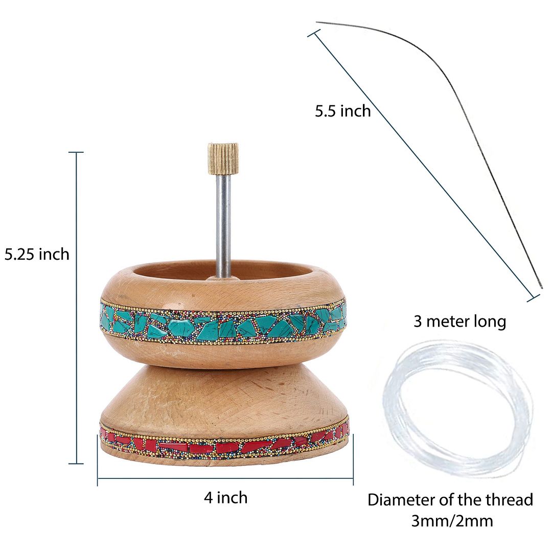 Bead Spinner Kit with 2 Big Eye Needles & Accessories - Picture 35 of 64