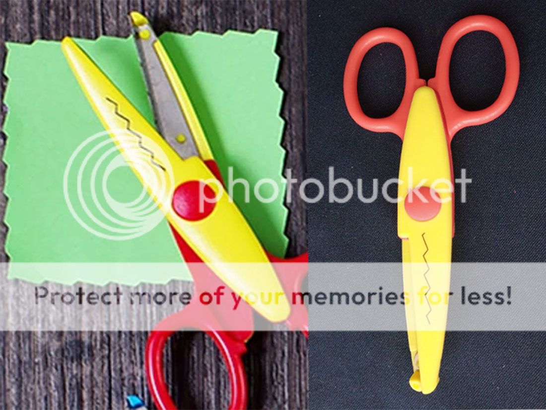 tijeras metálica Decorativas cuchilla en acero decorativas