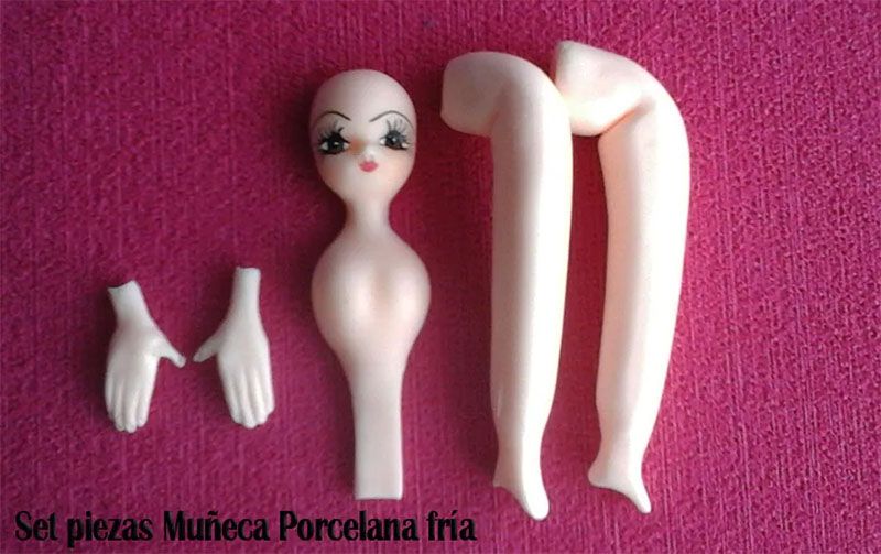 Kit busto de muñeca para recordatorios piernas y manos