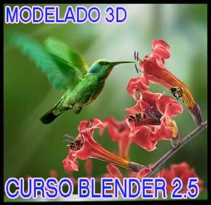 Vídeo curso de blender 2.5 diseño 3D profesional español