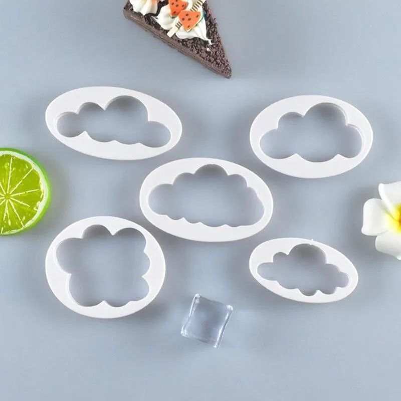 Cortador de nubes para decorar fondant y tortas infantiles