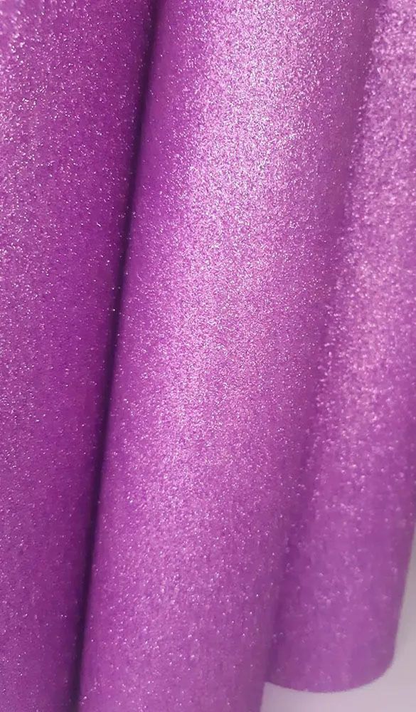 Goma eva fomi glitter Lila para manualidades lámina de foamy glitter de 55 x 43 cm para fantasia y floristería
