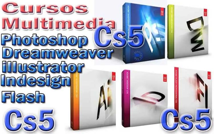 Cursos Adobe diseño Profesional con Photoshop Illustratror Dreamweaver Indesign Cs5 