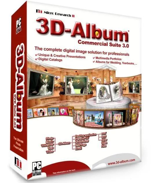 3d Álbum Commercial Suite 3.30 Español Extras Book 3d Vídeo Quin