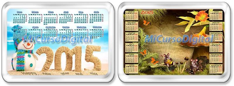 calendarios con fotos, hacer calendario con fotos, calendario 2015 con foto
