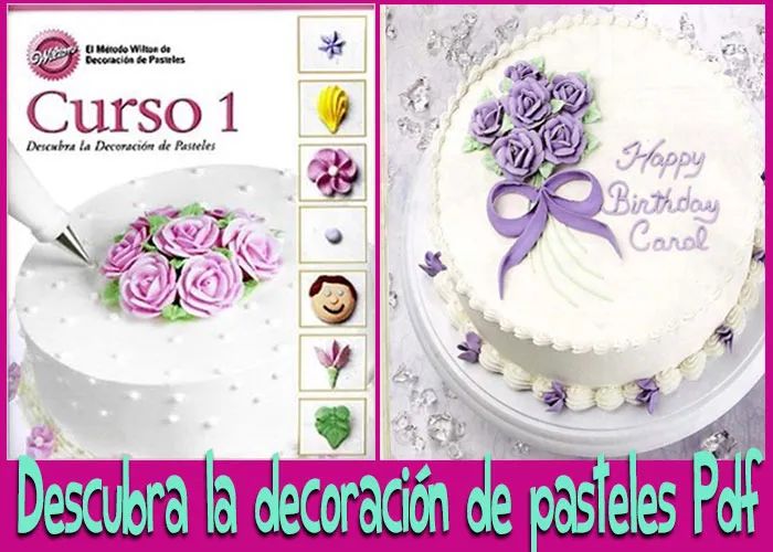 Manual Curso Wiltón Descubra la decoración de pasteles Pdf Gratis