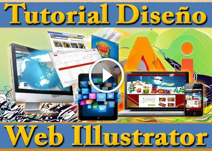 Tutorial Diseño Web con Adobe Illustrator Curso en Español
