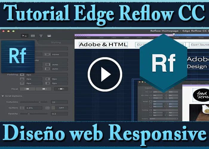 Edge Reflow CC Tutorial Diseño Web Responsive Dispositivos Móviles