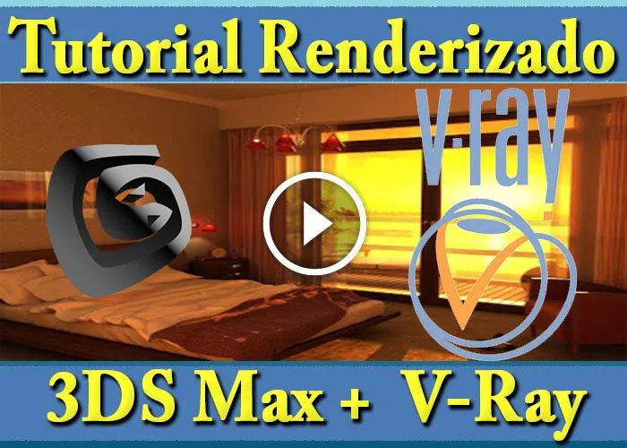 3DS Max Tutorial V-Ray 2 Vídeo Curso Práctico Renderizar Habitación