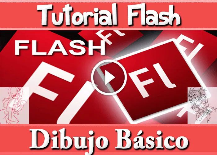Flash tutorial Crear Dibujos Bocetos Trazos Básicos Vídeo Curso