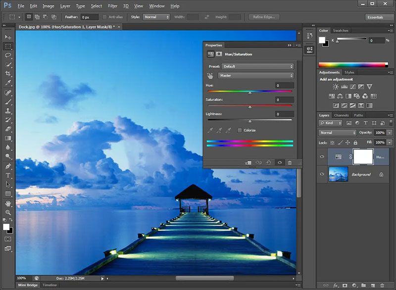 Adobe Photoshop Cs6 Extended Final  interfaz 