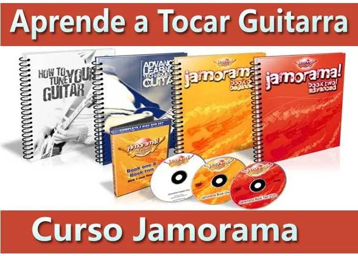 Curso Guitarra Jamorama Acústica Eléctrica aprender fácil
