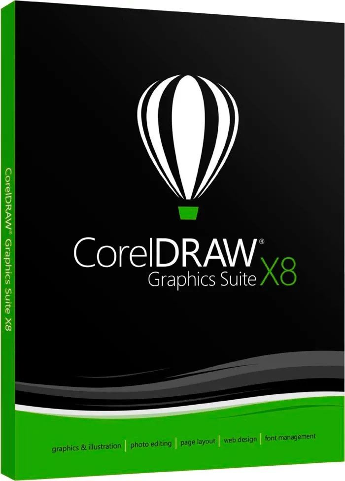 Corel Draw Suite X8 Full Español Graphics Diseño Gráfico Profesi