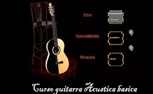 Curso de guitarra acustica tecnicas profesionales en video