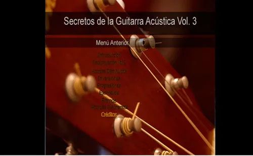 Curso de guitarra acustica profesional en dvd