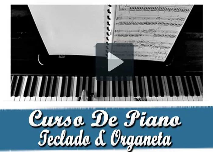 Mega Curso De Piano teclado Organeta Niveles Básico A Profesional
