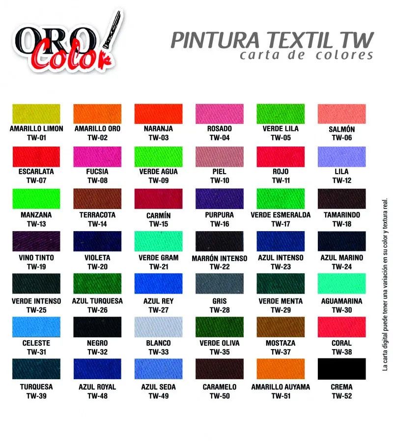 Pinturas acrilicos textil para tela goma eva
