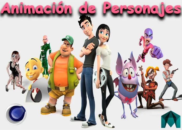 Curso Animación de Personajes Cinema 4D Maya Facial Y Diálogos