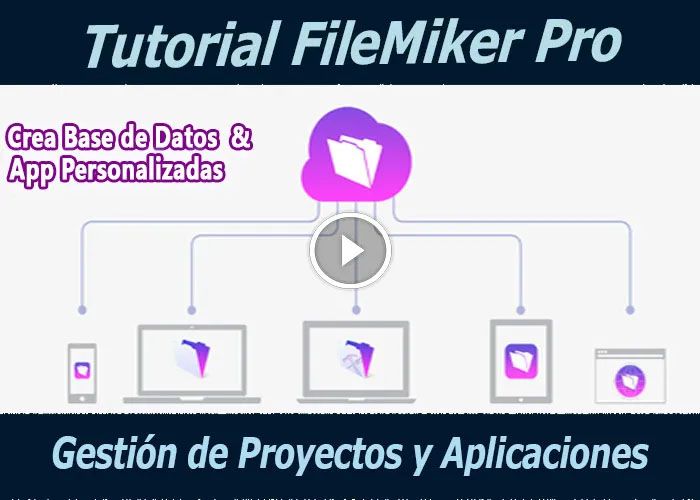 Curso Filemaker Pro 15 crear Bases de datos y Gestion de Apps