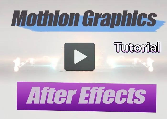 Vídeo tutorial after effects motion graphics workshop curso