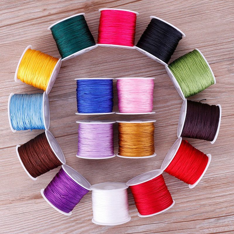 Hilo Chino para bisutería y creación de joyas tejer Crochet Ganchillo