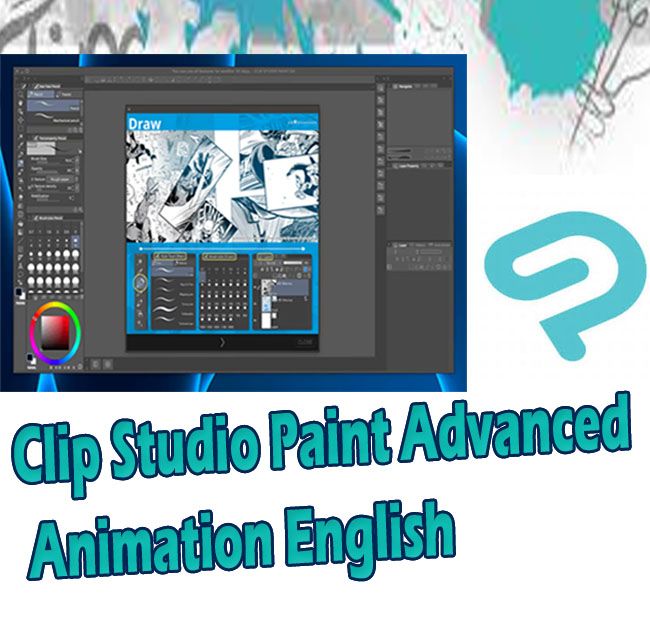 Vídeo tutorial Clip Studio Paint Advanced Animation in English 4gb