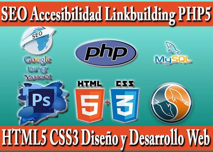Tutorial SEO Accesibilidad Linkbuilding PHP5 HTML5 CSS3 Diseño Web