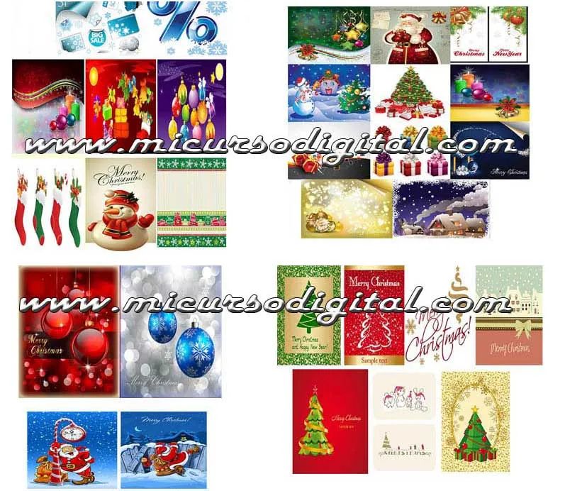 Vinilos banners de navidad vectores estampacion serigrafia screen publicidad