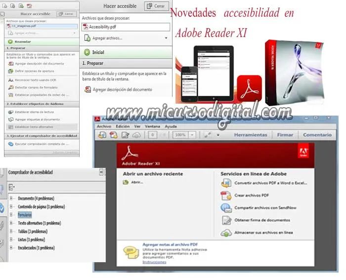 Accesibilidad documentos PDF