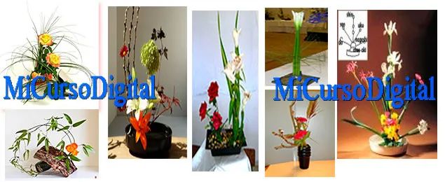 curso floristeria arreglos florales centros de mesa manualidades flores técnica ikebana