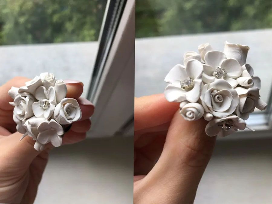 Bolillos metálicos para modelar flores fondant o pasta fría