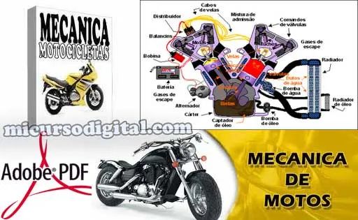 Curso Mecánica de motos Técnicas profesionales manuales pdf