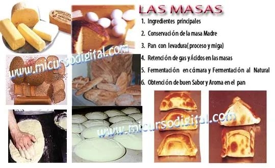 masas panaderia pdf cursos panaderia Bogota pasteleria