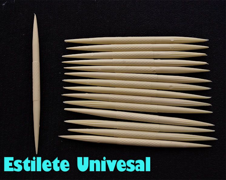 Esteca estilete universal para modelado de porcelanicron o pasta