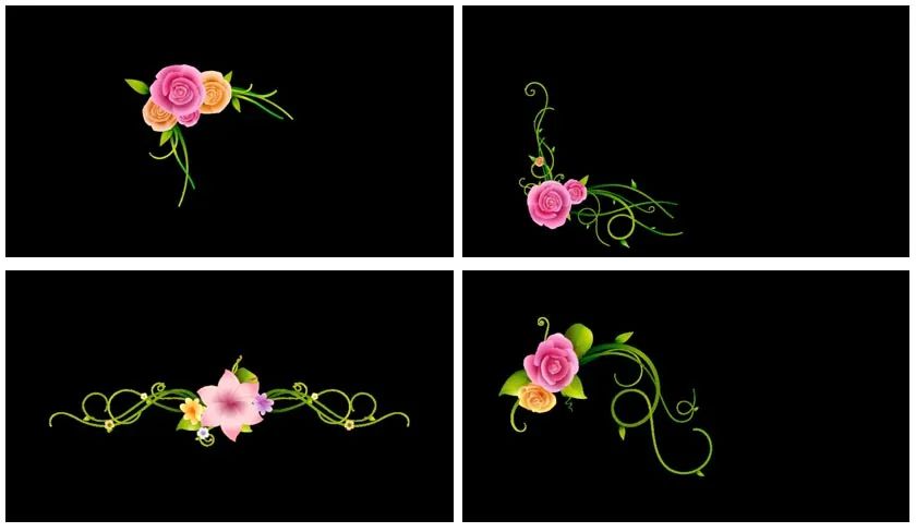 Floraciones Trellis Motion Hd Edicion Video Backgrounds Boda Quince