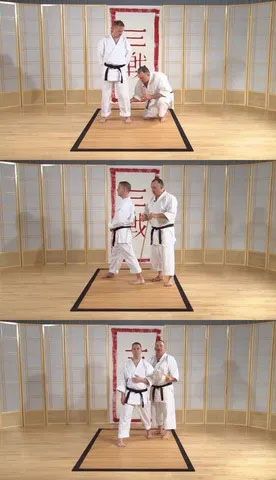 aprende Karate Sanchin kata  Métodos de entrenamiento tradicionales 