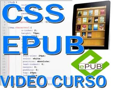 Curso programación Css Avanzado Para Libros Epub Video Diseño Indesign