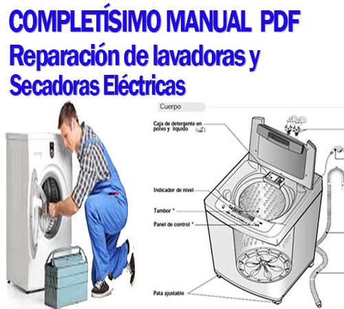 Completisimo manual reparación de lavadoras y secadoras eléctricas