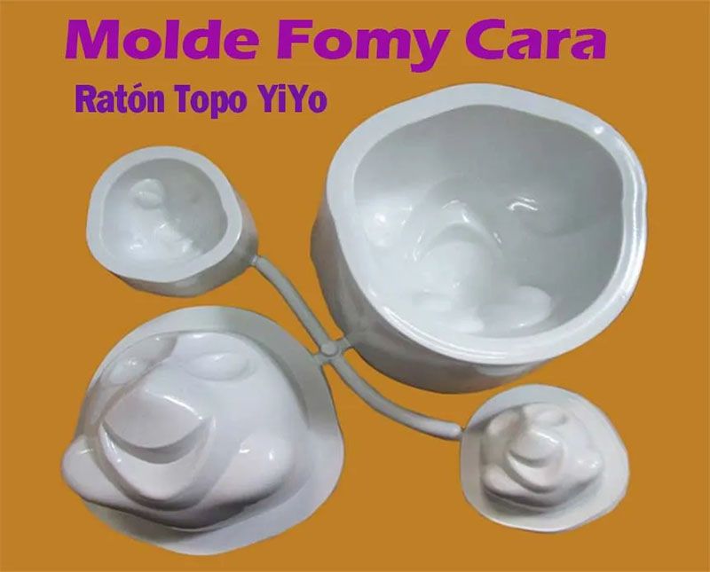 Termo forma Para Foamy cara raton topo yiyo troquel topo Yiyo 
