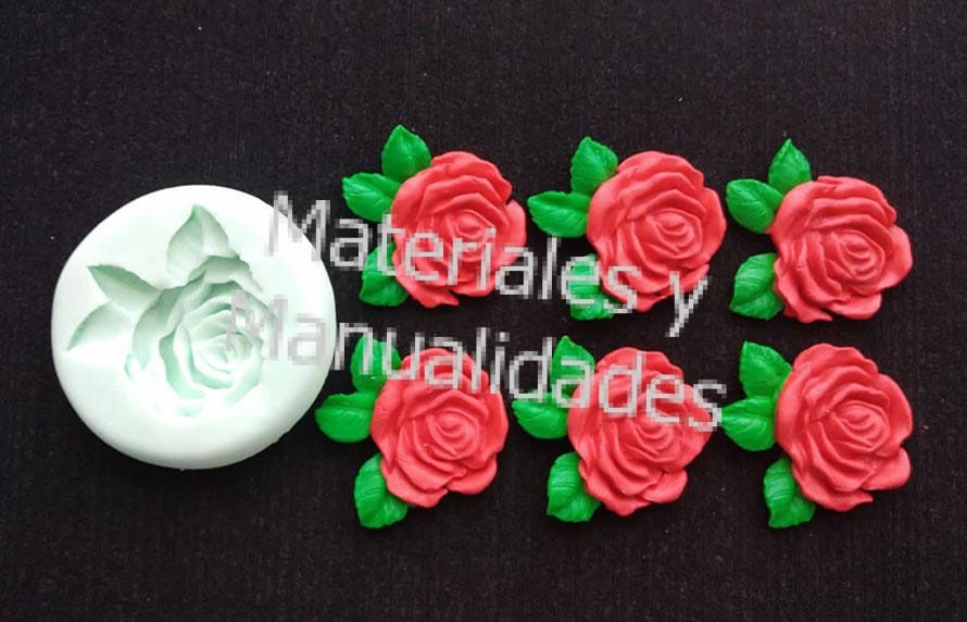 Molde Siliconado Inyector de Rosas 3D 