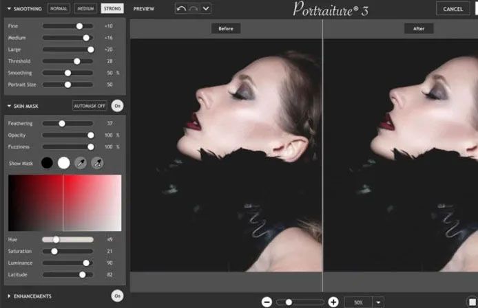Portraiture 3.5.7 Plugin de Belleza para Photoshop CC retoque profesional 