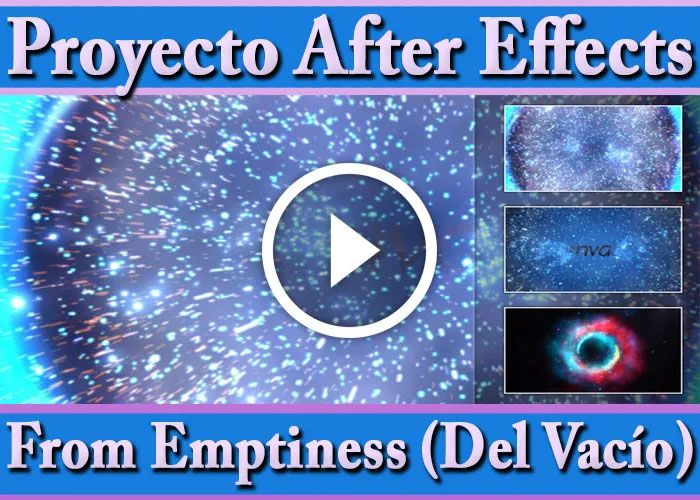 Proyecto After Effects Gratis Intro del Vacío From Emptiness