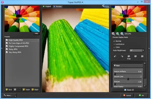 Topaz Photoshop plugins para retoque digital