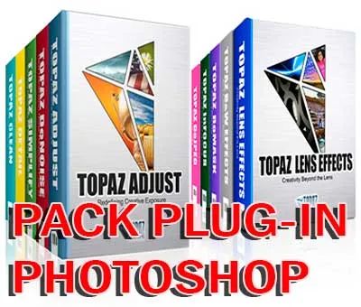 Pack Colección Topaz Photoshop, plug-ins