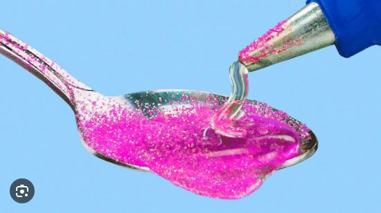 Escarcha fina palo de rosa para manualidades de uso escolar mate