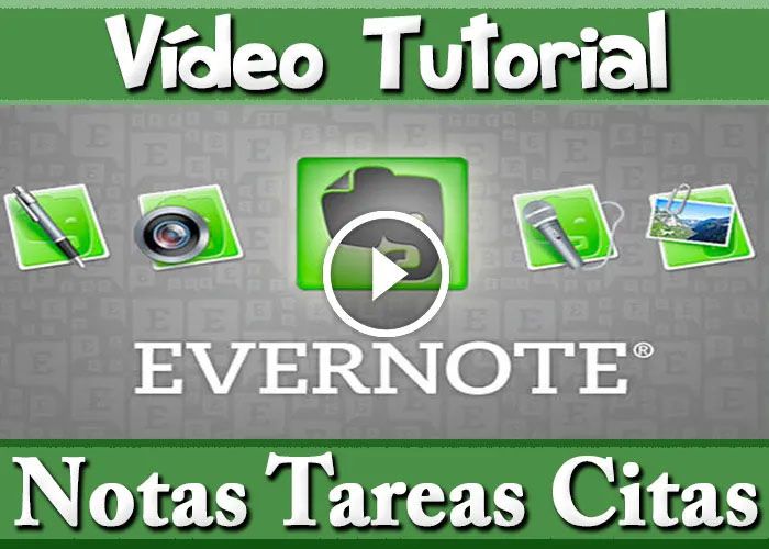 Evernote Tutorial en Español Gestor de Notas Tareas Citas Proyectos
