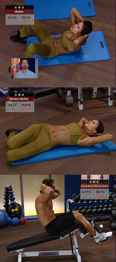 Muscle and fitnes ejercicios rutinas workout