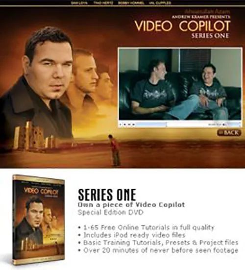 VideoCopilot Series One Full After Effects Tutorials courses