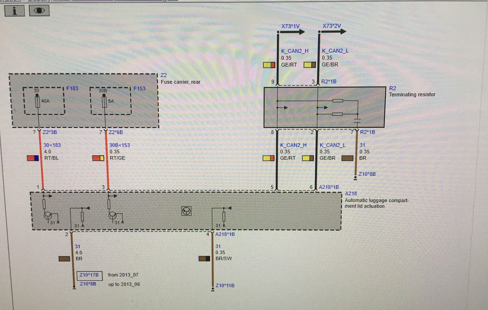 BMW F11 Wiring Diagrams need MHH AUTO Page 1
