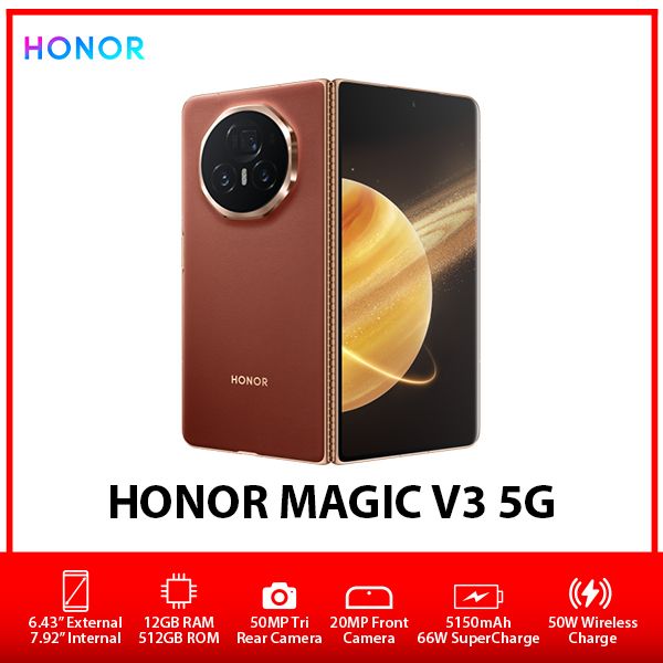 HONOR Magic V5 Silk Brown 512GB Global